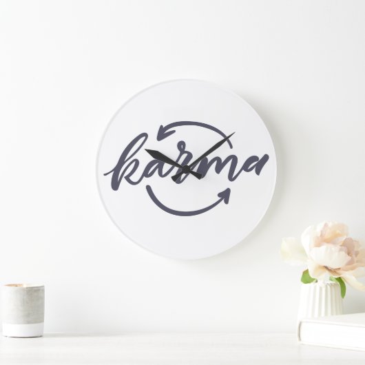 Karma Große Wanduhr (Zuhause)