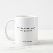 Karma hat kein Menü Kaffeetasse (Links)