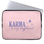 Karma is My Boyfriend Laptopschutzhülle (Vorderseite)