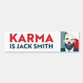 Karma ist Jack Smith Autoaufkleber (Vorne)
