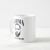 Karma ist Jack Smith Kaffeetasse (Vorderseite Links)