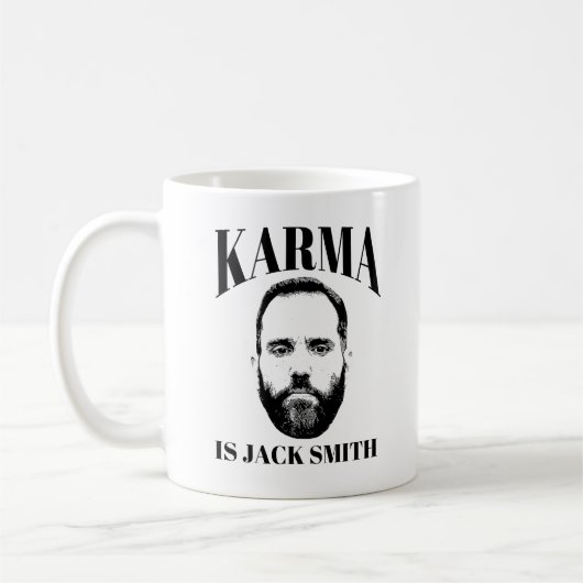 Karma ist Jack Smith Kaffeetasse (Links)