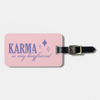 Karma ist mein Freund Gepäckanhänger