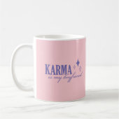 Karma ist mein Freund Kaffeetasse (Links)