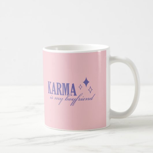 Karma ist mein Freund Kaffeetasse (Rechts)