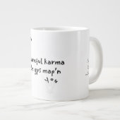 Karma Jumbo-Tasse (Vorderseite Rechts)