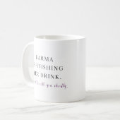Karma Kaffeetasse (Vorderseite Links)