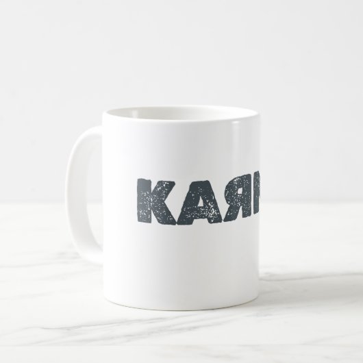 Karma Kaffeetasse (Vorderseite Links)