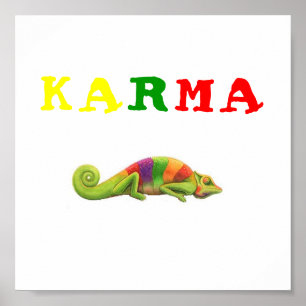 KARMA KAMELEON POSTER