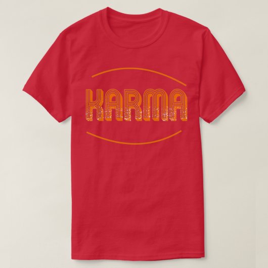 Karma Karma Bus Fahrer Karma Bad Karma T-Shirt (Design vorne)