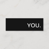 Karma-Karten Mini Visitenkarte (Vorderseite)