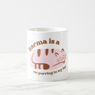 Karma-Katze-Tasse Kaffeetasse