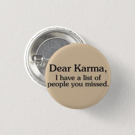 Karma-Knopf-Button Button (Vorne & Hinten)