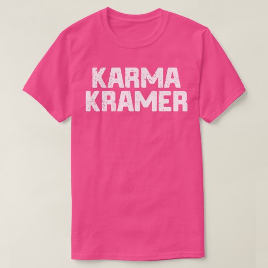 Karma Kramer Distressed T-Shirt (Design vorne)