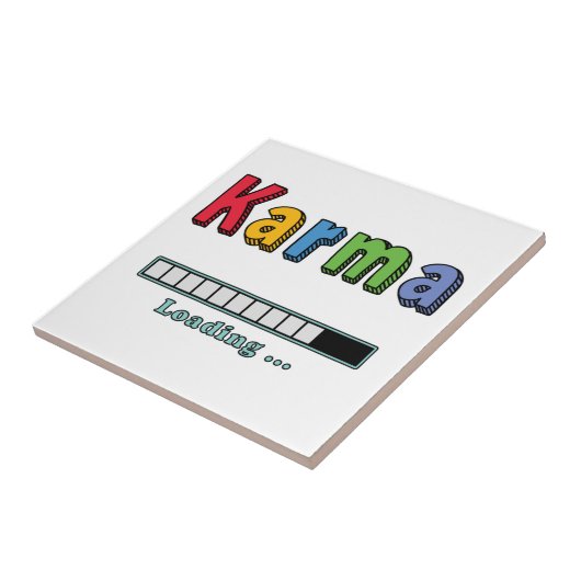 Karma Loading.. Keramikfliese (Seite)