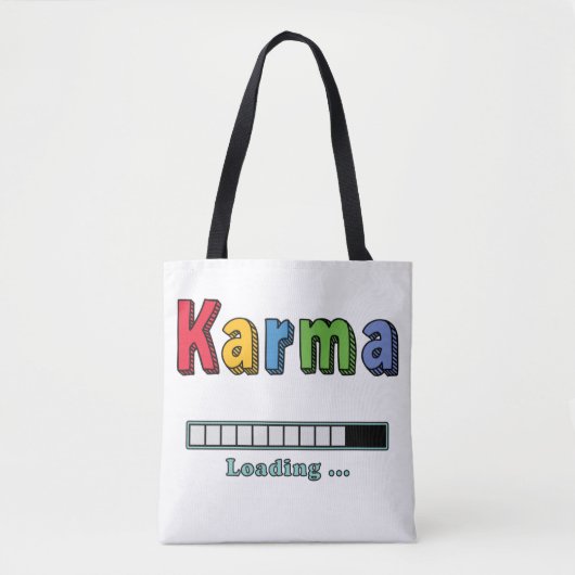 Karma Loading.. Tragetasche Tasche (Vorderseite)