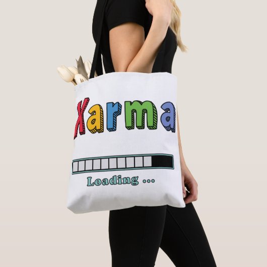 Karma Loading.. Tragetasche Tasche (Von Nahem)