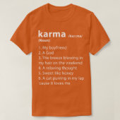 Karma Meaning 3 T-Shirt (Design vorne)