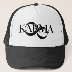 Karma mit Unendlichkeitssymbol Truckerkappe