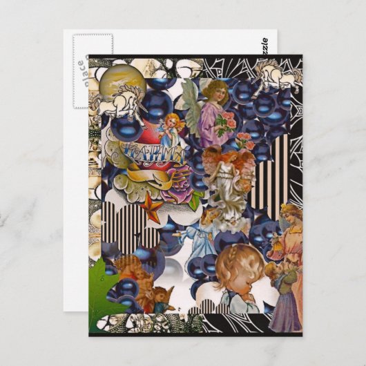 Karma Postkarte (Vorne/Hinten)