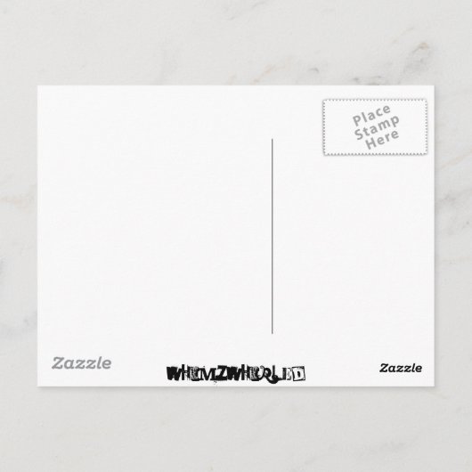 Karma Postkarte (Rückseite)