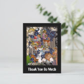 Karma Postkarte (Stehend Vorderseite)