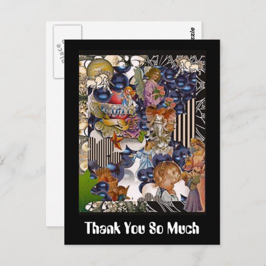 Karma Postkarte (Vorne/Hinten)