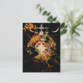 Karma Postkarte (Stehend Vorderseite)