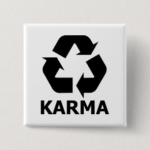 Karma recyceln button