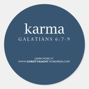 Karma Sticker