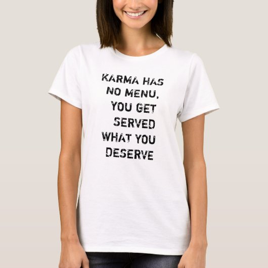 KARMA T-shirt für Frauen (Vorderseite)