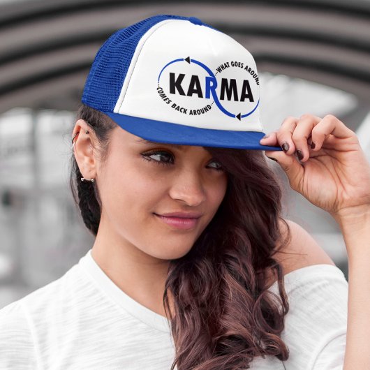 Karma - Was umher geht, kommt zurück (v1) Truckerkappe