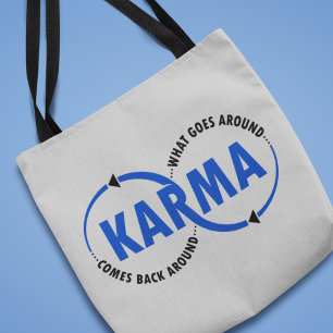 Karma - Was umher geht, kommt zurück (v2) Tasche