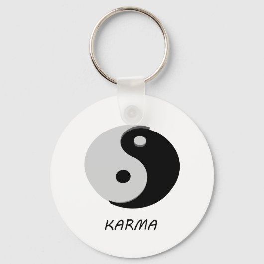 Karma Ying Yang Schlüsselanhänger (Vorderseite)