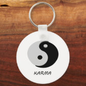 Karma Ying Yang Schlüsselanhänger (Vorderseite)