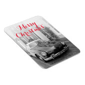 Karmann Ghia Classic Car Merry Christmas Magnet (Rechte Seite)