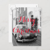 Karmann Ghia Klassiker-Auto Feiertagspostkarte (Vorne/Hinten)