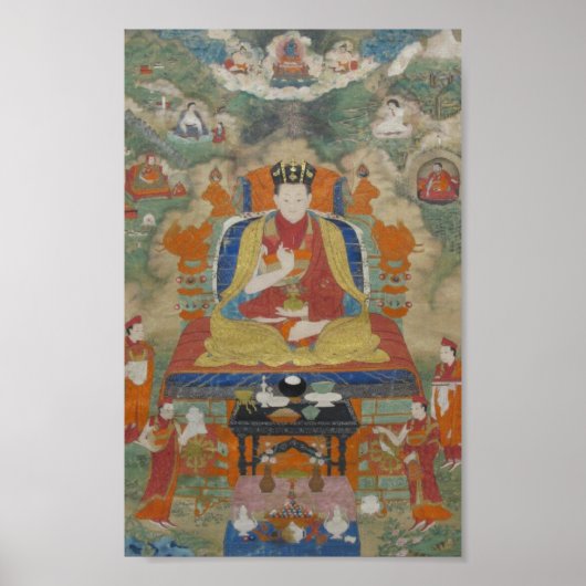 Karmapa-Poster Poster (Vorne)