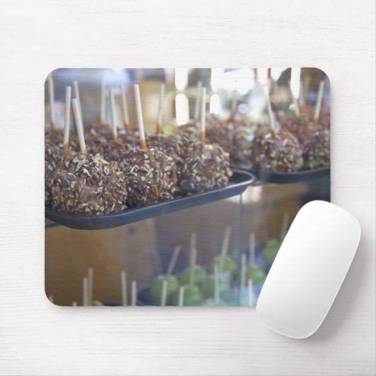 Karmel Äpfel, Pioneer Square, Seattle, Mousepad (Mit Mouse)
