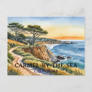 Karmel-by-the-Sea California Postcard Feiertagspostkarte