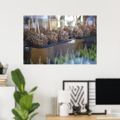 Karmeläpfel, Pioneer Square, Seattle, Poster (Heimbüro)