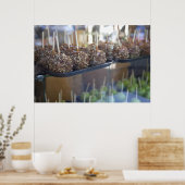 Karmeläpfel, Pioneer Square, Seattle, Poster (Küche)