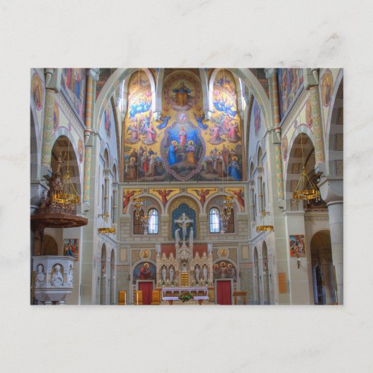 Karmelitenkirche Postkarte (Vorderseite)