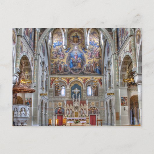 Karmelitenkirche Postkarte (Vorderseite)