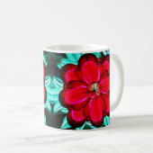 Karmesin-Majestät Kaffeetasse (VorderseiteRechts)