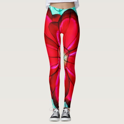 Karmesin-Majestät Leggings (Vorderseite)