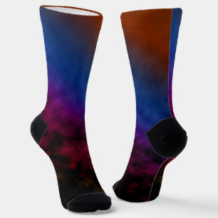 Karmesinrot bis Kosmos Socken