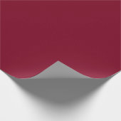 Karmesinrot geschenkpapier (Ecke)