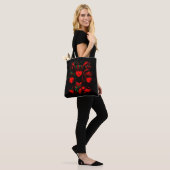 Karmesinrote Trinität Tasche (Am Model)