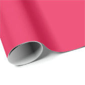 Karmesinroter Farbakzent Geschenkpapier (Rolleneckpunkt)